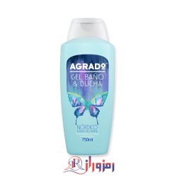 شامپو بدن آگرادو مدل Nordico رایحه نوردیک حجم 750 میل